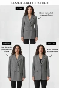 TRENDYOLMİLLA WHITE Fitted Accessory Button Collar Detailed Lined padded Blazer Jacket - Image 2