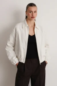 TRENDYOLMİLLA Ecru Jacket - Image 3
