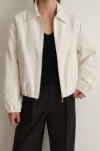 TRENDYOLMİLLA Ecru Jacket - Image 4