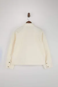 TRENDYOLMİLLA WHITE Gabardine Basic Thin Seasonal Jacket - Image 6