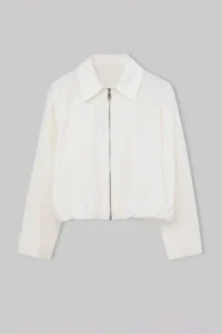 TRENDYOLMİLLA WHITE Zipper Kapama Seasonal Thin Jacket - Image 5