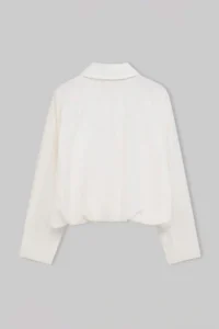 TRENDYOLMİLLA WHITE Zipper Kapama Seasonal Thin Jacket - Image 6