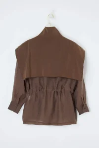 TRENDYOLMİLLA Mink Modal Pocket Detail Thin Jacket - Image 6