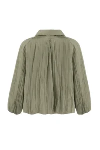TRENDYOLMİLLA Light Khaki Regular Coat - Image 7