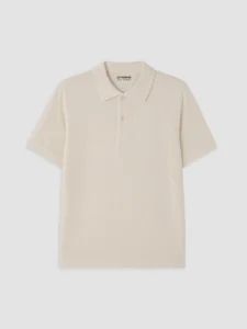 LC Waikiki Beige LCW KidsPolo Collar Boys' Pique T-Shirt - Image 2