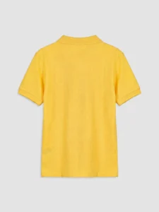 LC Waikiki Yellow LCW KidsPolo Collar Boys' Pique T-Shirt - Image 5