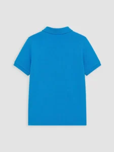 LC Waikiki Turquoise LCW KidsPolo Collar Boys' Pique T-Shirt - Image 3