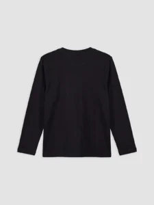 LC Waikiki Black LCW KidsBasic Boys' T-Shirt - Image 3