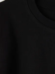 LC Waikiki Black LCW KidsBasic Boys' T-Shirt - Image 4