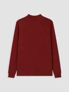 LC Waikiki Burgundy LCW KidsPolo Collar Boys' T-Shirt - Image 5