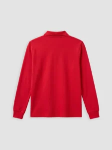 LC Waikiki Red LCW KidsPolo Collar Boys' T-Shirt - Image 5