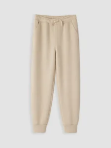 LC Waikiki Beige LCW KidsRegular Fit Thick Boys' Sweatpants - Image 2