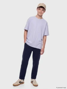 LC Waikiki Navy Blue LCW KidsErkek Kids Pique Sweatpants