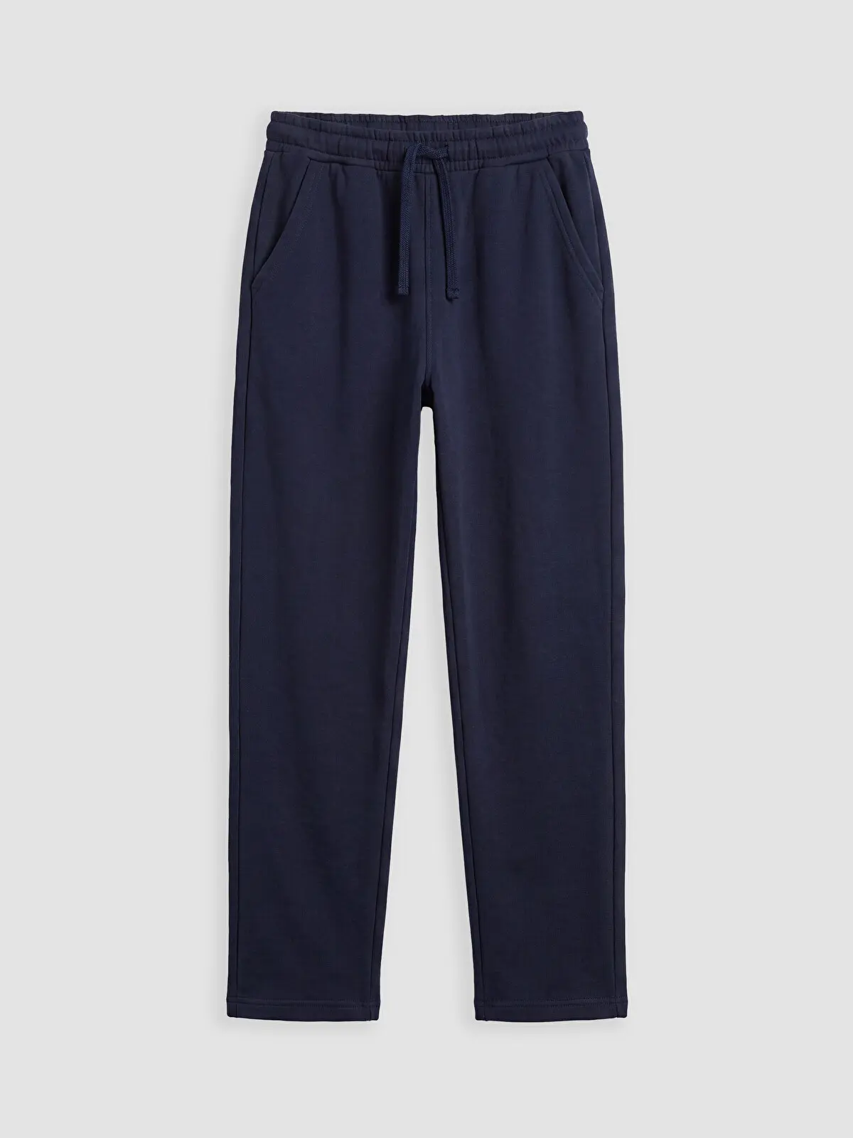 W60099Z4-HRC_1 LC Waikiki Navy Blue LCW KidsBeli Elastic Boys' Sweatpants - Image 1