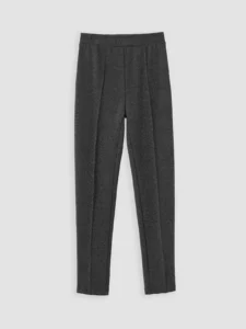 LC Waikiki Anthracite LCW KidsSewing Detailed Girls' Leggings - Image 3