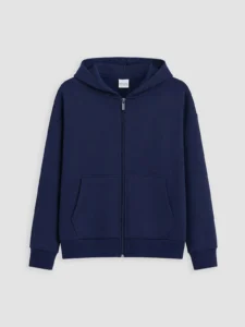 LC Waikiki Navy Blue LCW KidsGirl Kids Tracksuit - Image 4