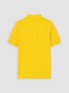 LC Waikiki Yellow LCW KidsPolo Collar Girls' Pique T-Shirt - Image 5