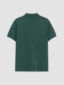 LC Waikiki Green LCW KidsPolo Collar Girls' Pique T-Shirt - Image 5