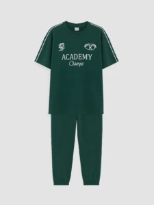 LC Waikiki Green LCW KidsPrinted Boys' Set - Image 2