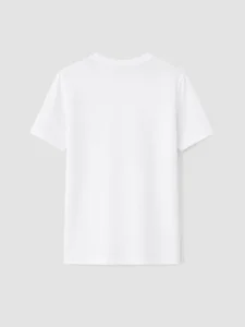 LC Waikiki White LCW KidsBisiklet Collar Girls' T-Shirt - Image 4