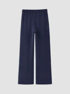LC Waikiki Navy Blue LCW KidsBeli Elastic Girls' Sweatpants 2 Sets - Image 3