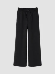 LC Waikiki Navy Blue LCW KidsBeli Elastic Girls' Sweatpants 2 Sets - Image 4