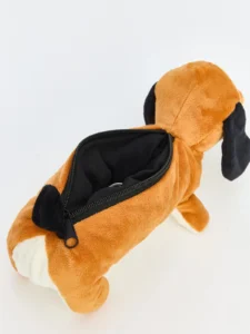 LC Waikiki Brown LCW ACCESSORIESBoys' Pen Holder with Dog Figure - Image 3