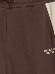 LC Waikiki Brown LCW KidsPrinted Boys' Jogger Sweatpants - Image 3