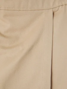 Beige LC WAIKIKIGirl Kids Gabardine Shorts Skirt - Image 3
