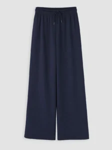 LC Waikiki Navy Blue LCW KidsWide Hem Girls' Sweatpants - Image 2