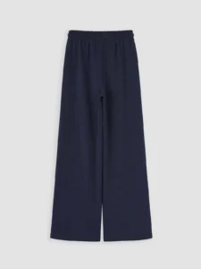 LC Waikiki Navy Blue LCW KidsWide Hem Girls' Sweatpants - Image 4