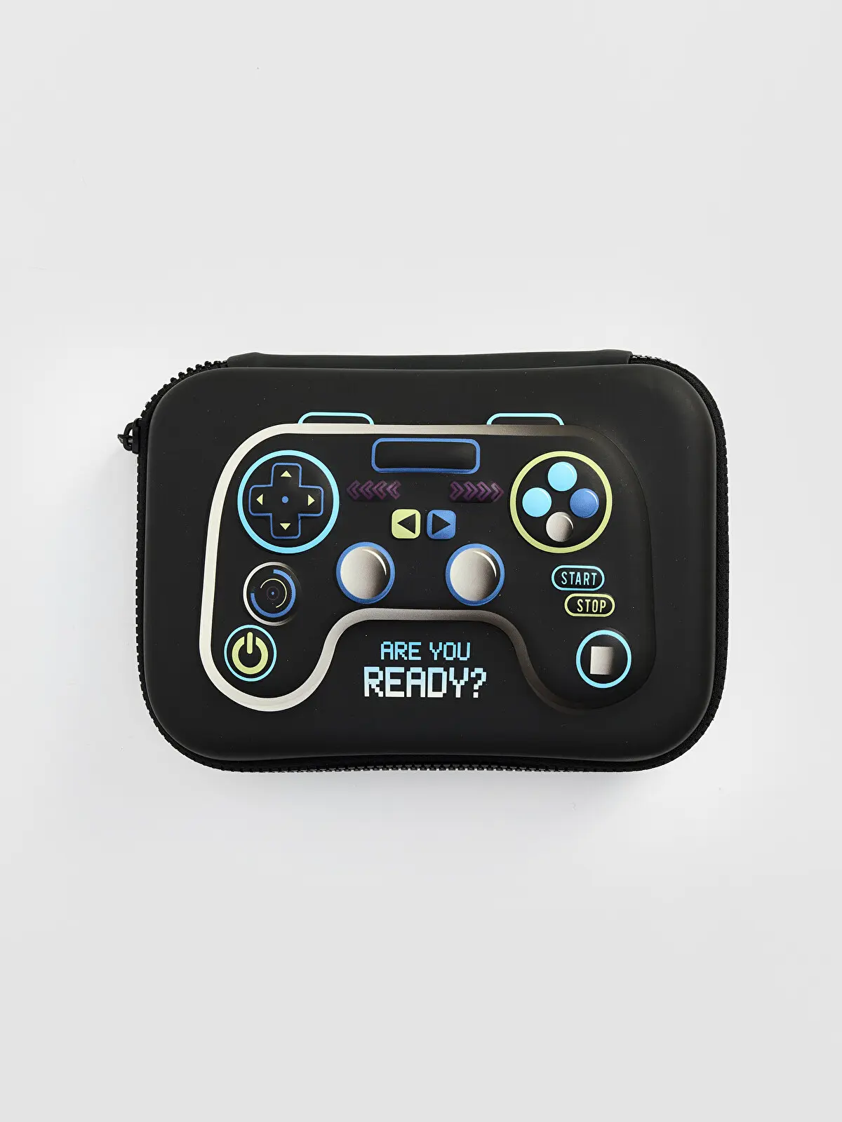 W6V676Z4-CVL_1 Black LC WAIKIKI Game Controller Printed Boys' Pen Holder - Image 1