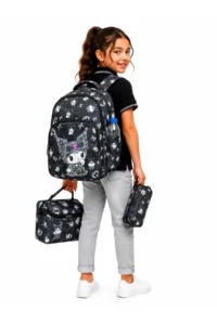 Bevitton Backpack Primary School Bag Set of 3 Girls Primary School Bag Character Pattern