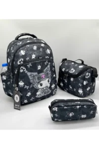 Bevitton Backpack Primary School Bag Set of 3 Girls Primary School Bag Character Pattern - Image 2