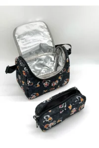 Bevitton First School Bag Set of 3 Girls Primary School Bag Black Character Pattern - Image 8