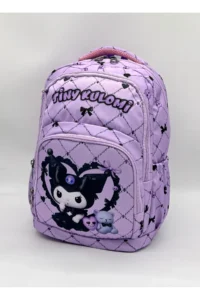 Bevitton Lilac Primary School Bag Set of 3 Girls Primary School Bag Character Patterned - Image 4