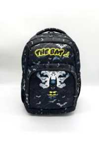 Bevitton Black Backpack Primary School Bag Set of 3 Boys Primary School Bag Character Pattern - Image 4