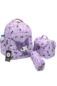 Bevitton First School Bag Set of 3 Girls Primary School Bag Character Patterned - Image 2