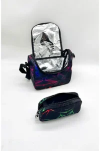 Bevitton Black first school bag set of 3 boys primary school bag with character pattern - Image 8