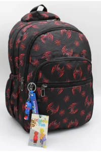 Bevitton First School Bag Set of 3 Boys Primary School Bag Character Patterned Navy Blue - Image 2