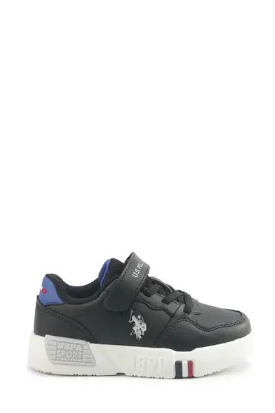 U.S. Polo Assn. UTTES JR 5PR Black Boys' Sneaker