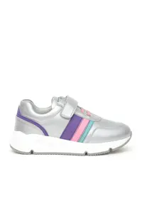 U.S. Polo Assn. Girls' Gray Sneakers -VR107 - Image 2