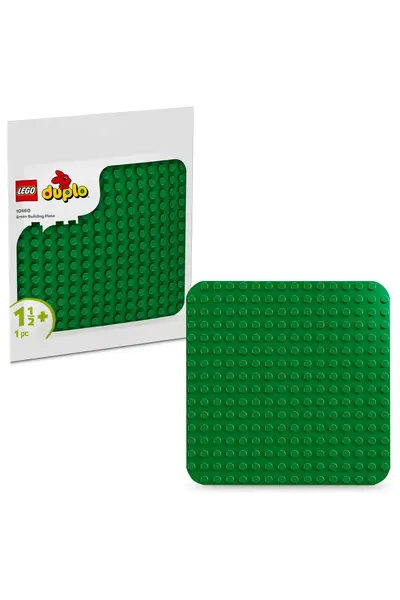 LEGO ® DUPLO® Green Building Plate  - Educational Toy Building Set for Children Ages 1.5 & Up (1P)