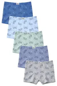 Onurel Boy's 5 Pack Mixed Color Console Printed Lycra Boxers - Image 7