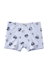 Onurel Boy's Pack of 5 Mixed Color Car Printed Lycra Boxers - Image 3