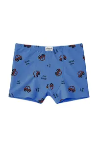 Onurel Boy's Pack of 5 Mixed Color Car Printed Lycra Boxers - Image 4