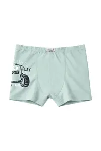 Onurel Boy's Pack of 5 Mixed Color Scooter Printed Lycra Boxers - Image 3
