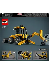 LEGO ® Technic Backhoe Loader  - Toy Construction Vehicle Construction Set for 7+ Kids (104P) - Image 4