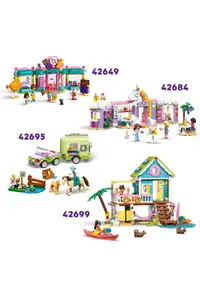LEGO ® Friends Ice Cream and Balloon Stand  – 6+ Creative Toy Building Set (107 Pieces) - Image 10