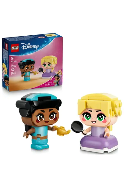 LEGO ® ǀ Disney Princess Mini Jasmine and Rapunzel  – 5+ Creative Toy Building Set (59 Pieces)